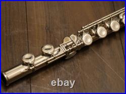 SANKYO SANKYO ETUDE Headstock Silver Flute SN 19480 SANKYO SANKYO ETUDE Headstock Silver Flute SN 19480