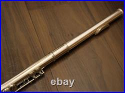 SANKYO SANKYO ETUDE Headstock Silver Flute SN 19480 SANKYO SANKYO ETUDE Headstock Silver Flute SN 19480