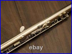 SANKYO SANKYO ETUDE Headstock Silver Flute SN 19480 SANKYO SANKYO ETUDE Headstock Silver Flute SN 19480