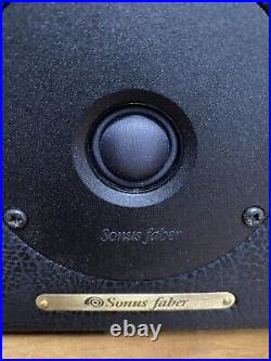 SONUS FABER PICCOLO SOLO Center Channel Speaker Leather Bound Stunning Sound Sk