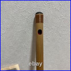 SUZUKI Shinobue Bamboo Flute, Key of 8 Honchoshi, with Case