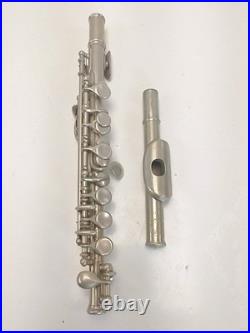 S. Bassi Silver Plated Piccolo, Made in France