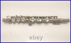 S. Bassi Silver Plated Piccolo, Made in France