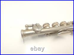 S. Bassi Silver Plated Piccolo, Made in France