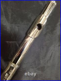 S. M Simple Flute F Key Folk Flute with Case and Cleaning Rod