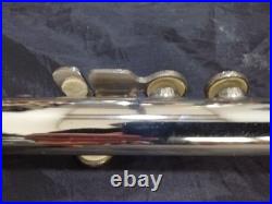 S. M Simple Flute F Key Folk Flute with Case and Cleaning Rod