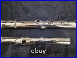 S. M Simple Flute F Key Folk Flute with Case and Cleaning Rod