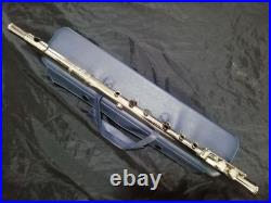 S. M Simple Flute F Key Folk Flute with Case and Cleaning Rod