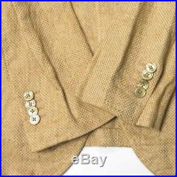 Salvatore Piccolo Italy Cotton diamond jacquard 3B jacket 48 Beige / orange