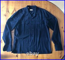 Salvatore Piccolo Mens Overshirt (Large) Drake's / Trunk / Anglo