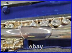 Sankyo Flute Etude Flute Musical Instrument Silver Used From Japan