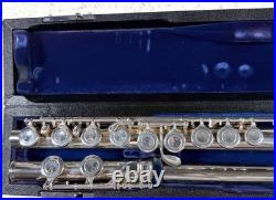 Sankyo Flute Etude Prima Silver Head 925 Sterling Silver Headpiece Good