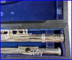 Sankyo Flute Etude Prima Silver Head 925 Sterling Silver Headpiece Good
