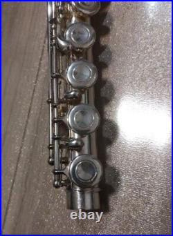 Sankyo Flute Silver Sonic Closed Hole C Foot Offset