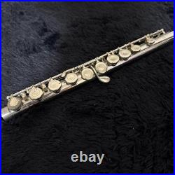 Sankyo Prima Etude Flute Body Main Tube Silver Japan