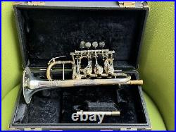 Scherzer piccolo trumpet. Model8111ST In Bb And A With Sterling Silver Bell