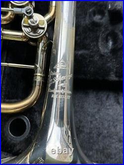 Scherzer piccolo trumpet. Model8111ST In Bb And A With Sterling Silver Bell