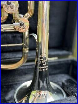 Scherzer piccolo trumpet. Model8111ST In Bb And A With Sterling Silver Bell