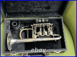 Scherzer piccolo trumpet. Model8111ST In Bb And A With Sterling Silver Bell