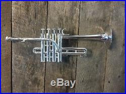Schilke P5-4 Piccolo Trumpet in Silverplate withBach Mouthpiece