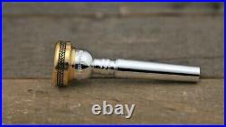 Schilke Symphony Piccolo Trumpet Mouthpiece (Cornet Shank), P7 Engraved #MP085