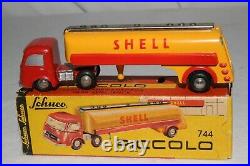 Schuco Piccolo #744 Shell Oil Semi Truck with Original Box