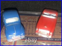 Schuco Piccolo Lot Vintage 718 Volvo 709 Austin Healey BlueRed Rare West Germany