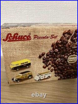 Schuco piccolo Kaffee mini car set in a wooden box Limited Edition 1/87 Series