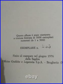 Scorpioni Del Deserto 2 Piccolo Chalet Hugo Pratt 1^ Ediz. 1976 Milano Libri