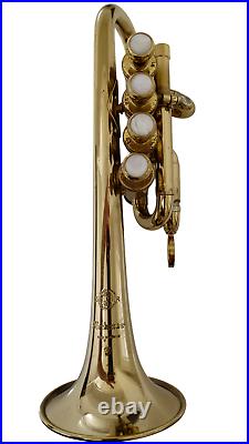 Selmer Henri Paris PICCOLO Bb Trumpet with case and BLACKBURN Bb P2 LEADPIPE