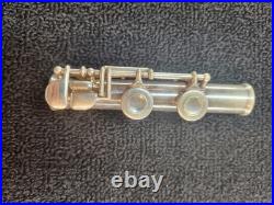 Selmer Nickel Plated Flute Model 1206 New Old Stock Made in Elkhart USA Selmer Nickel Plated Flute Model 1206 New Old Stock Made in Elkhart USA