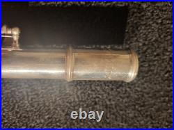 Selmer Nickel Plated Flute Model 1206 New Old Stock Made in Elkhart USA Selmer Nickel Plated Flute Model 1206 New Old Stock Made in Elkhart USA