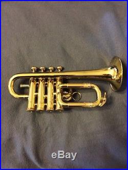 Selmer Paris Piccolo Trumpet with Bb and A lead pipes