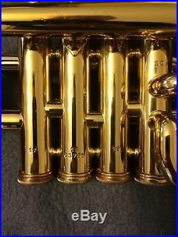 Selmer Paris Piccolo Trumpet with Bb and A lead pipes