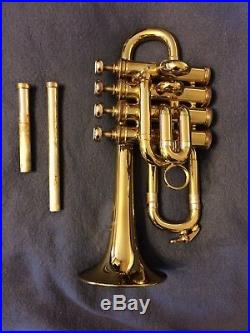 Selmer Paris Piccolo Trumpet with Bb and A lead pipes