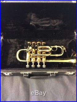 Selmer Paris Piccolo Trumpet with Bb and A lead pipes