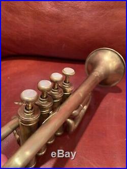 Selmer Paris Professional Piccolo Trumpet In Raw Brass