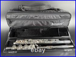 Selmer SFL411BEO Concert Flute in C/Open Hole/Offset G/Split E