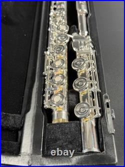 Selmer SFL411BEO Concert Flute in C/Open Hole/Offset G/Split E