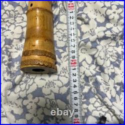Shakuhachi 51cm Bamboo Flute Authentic Takaji Style Model Vintage Genuine