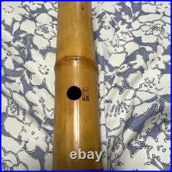 Shakuhachi 51cm Bamboo Flute Authentic Takaji Style Model Vintage Genuine