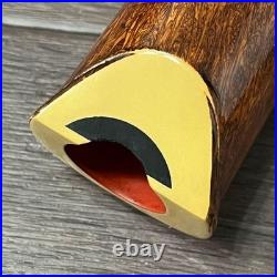 Shakuhachi 5 Hole Bamboo Flute 54-55cm Simple Design Natural Color
