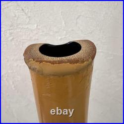 Shakuhachi Takeji Kinko Ryu gin 3 sen Bamboo Flute 60.5 cm Long Traditional