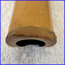 Shakuhachi Takeji Kinko Ryu gin 3 sen Bamboo Flute 60.5 cm Long Traditional