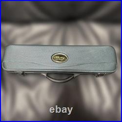 Silver Flute Body with Case, Used, Metal, Unbranded