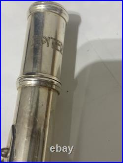 Silver Flute Jupiter Model JFL-511 withHard Case, Unknown Condition