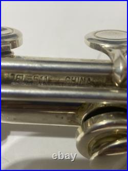 Silver Flute Jupiter Model JFL-511 withHard Case, Unknown Condition
