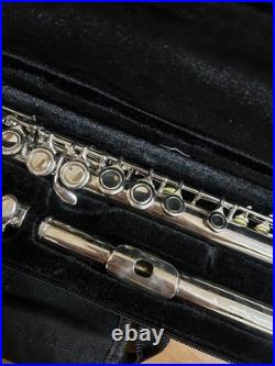 Silver Flute with Case