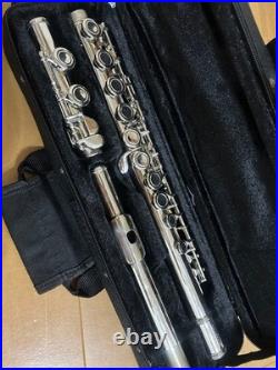Silver Flute with Case