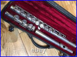 Silver Flute with Hard Case, E. L Deford ELKHART, Used